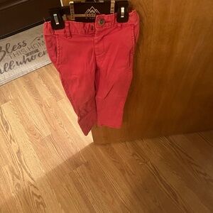 Red pants